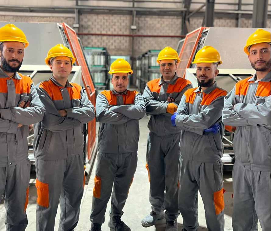 Avangard Fiber Tech production team
